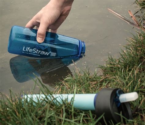 Efficient water filtration with the LifeStraw download for withy travelers